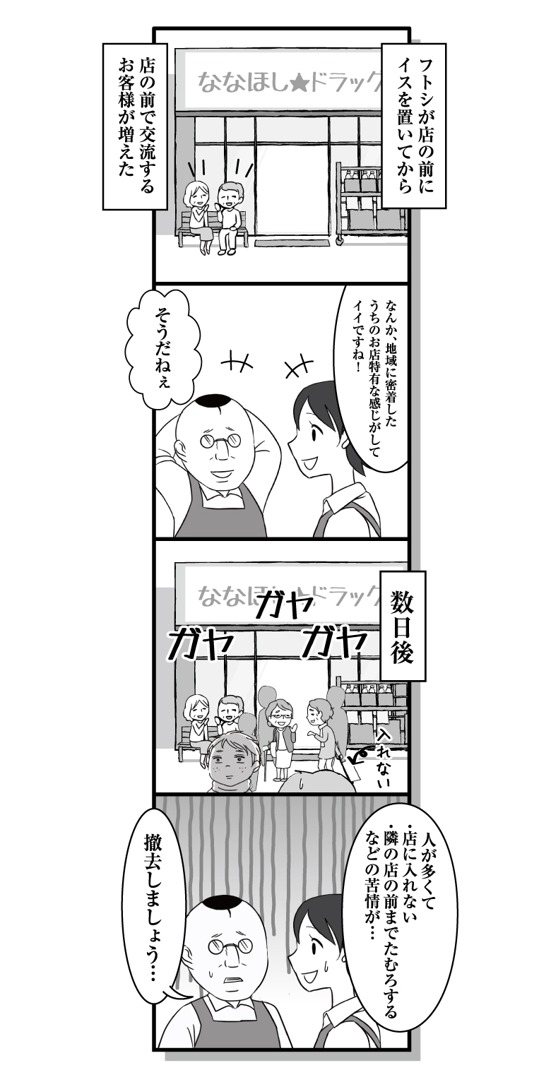 漫画ななほし★ドラッグ第54話「井戸端会議②」