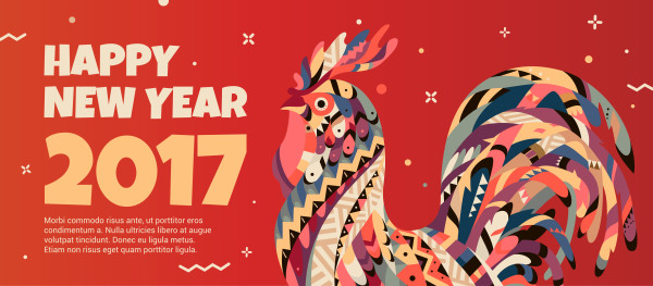 Rooster symbol 2017.