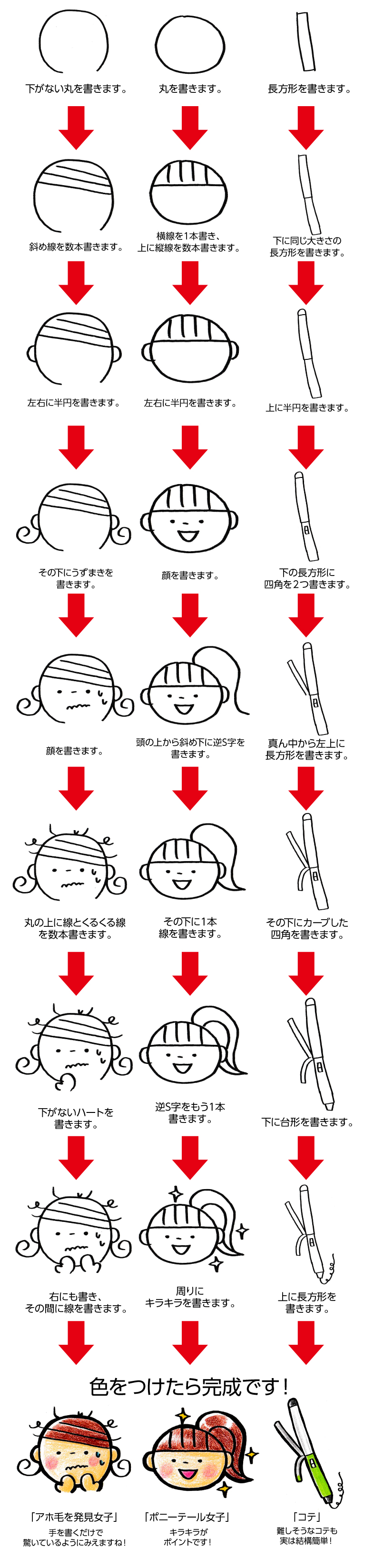 髪型 ドラッグストアてんとうむし